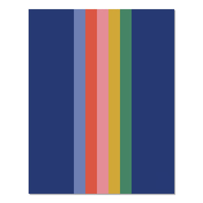 Willow Creek Press Bold Stripe Monthly Planner, 9.5 x 7.5, Multicolor Cover, 12-Month (Jan to Dec): 2026 (WPR58510)