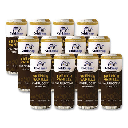 ColdSnap® French Vanilla Snappuccino Frozen Latte Pod, 7. 1 oz Pod for ColdSnap Machine, 12/Carton (CDS600041)