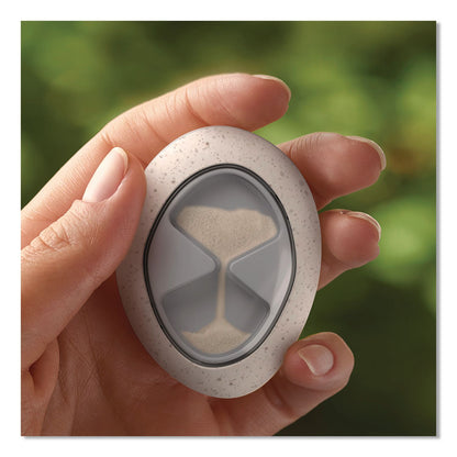 Lifelines® Essential Oil Meditative Grounding Stones and Crisp Mountain Air Essential Oil, Gray, 2/Pack (LLN114502)