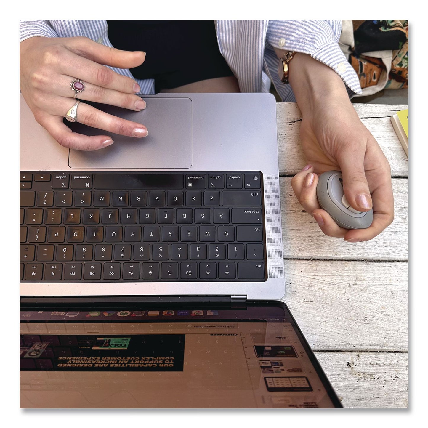 Lifelines® Essential Oil Meditative Grounding Stones and Crisp Mountain Air Essential Oil, Gray, 2/Pack (LLN114502)