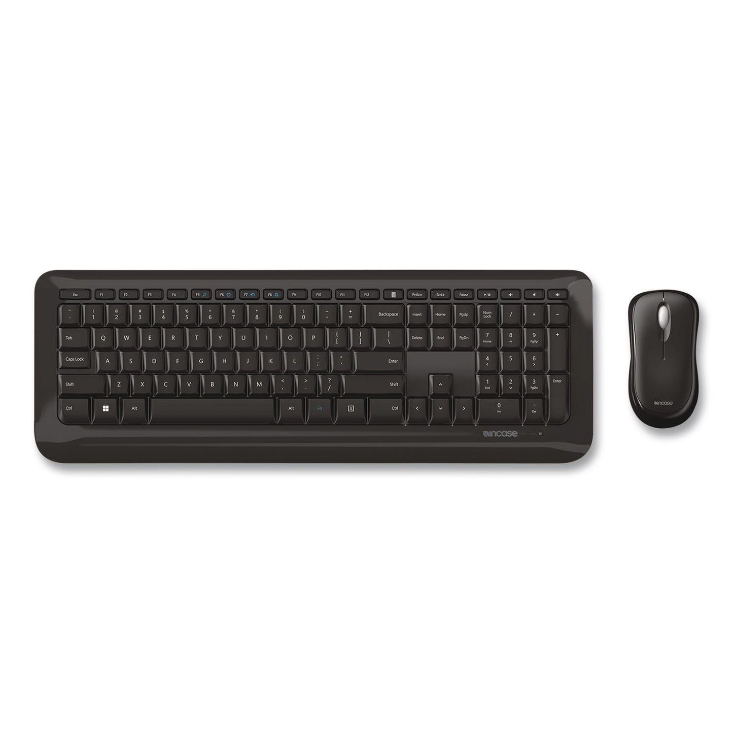 Incase Designed by Microsoft™ Wireless Desktop 850 Keyboard and Optical Mouse Combo, 2.4 GHz Frequency/15 ft Wireless Range, Black (ICAPY900001)