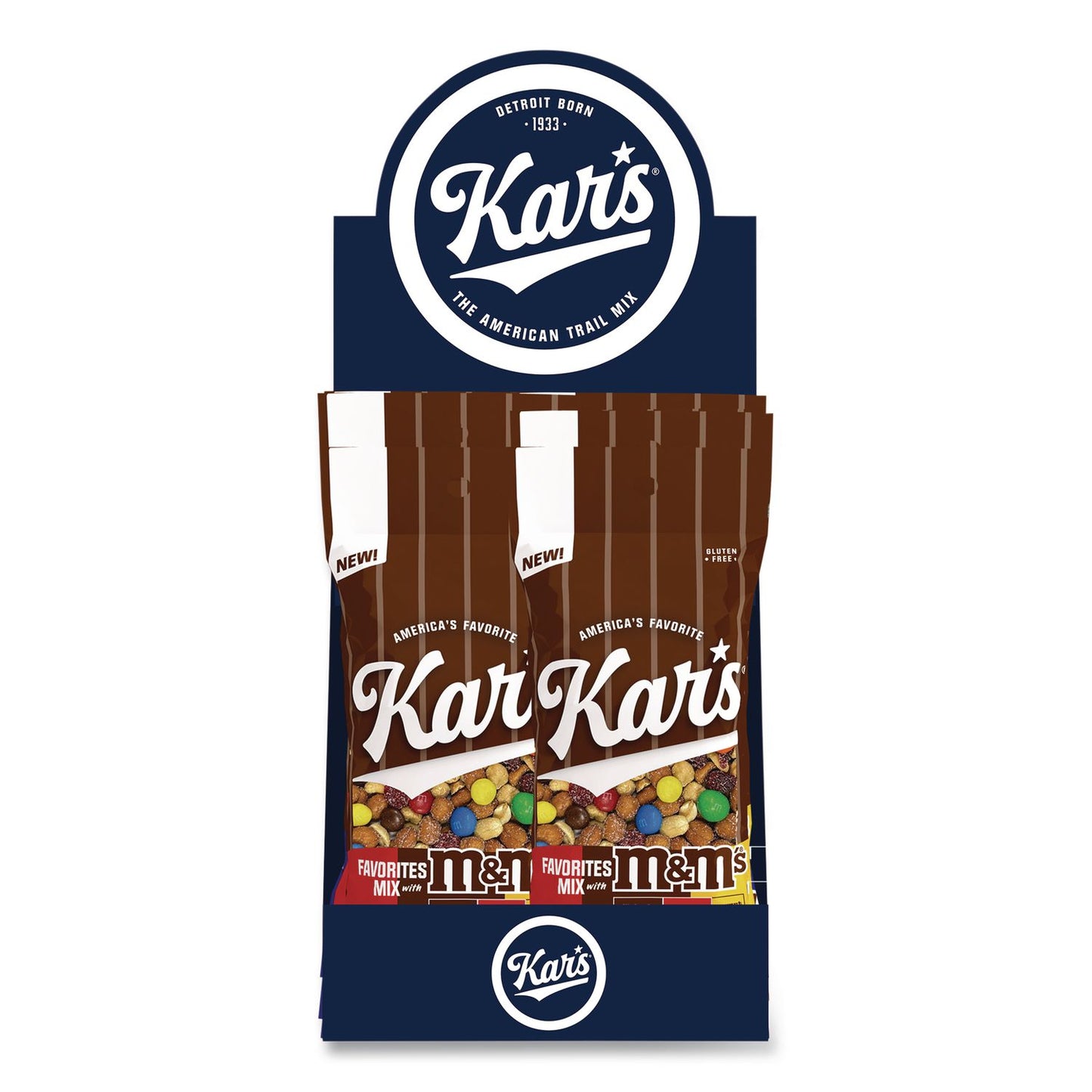 Kar's Trail Mix, M and M's Favorites Mix, 2 oz Packet, 12/Box (KAR08958)