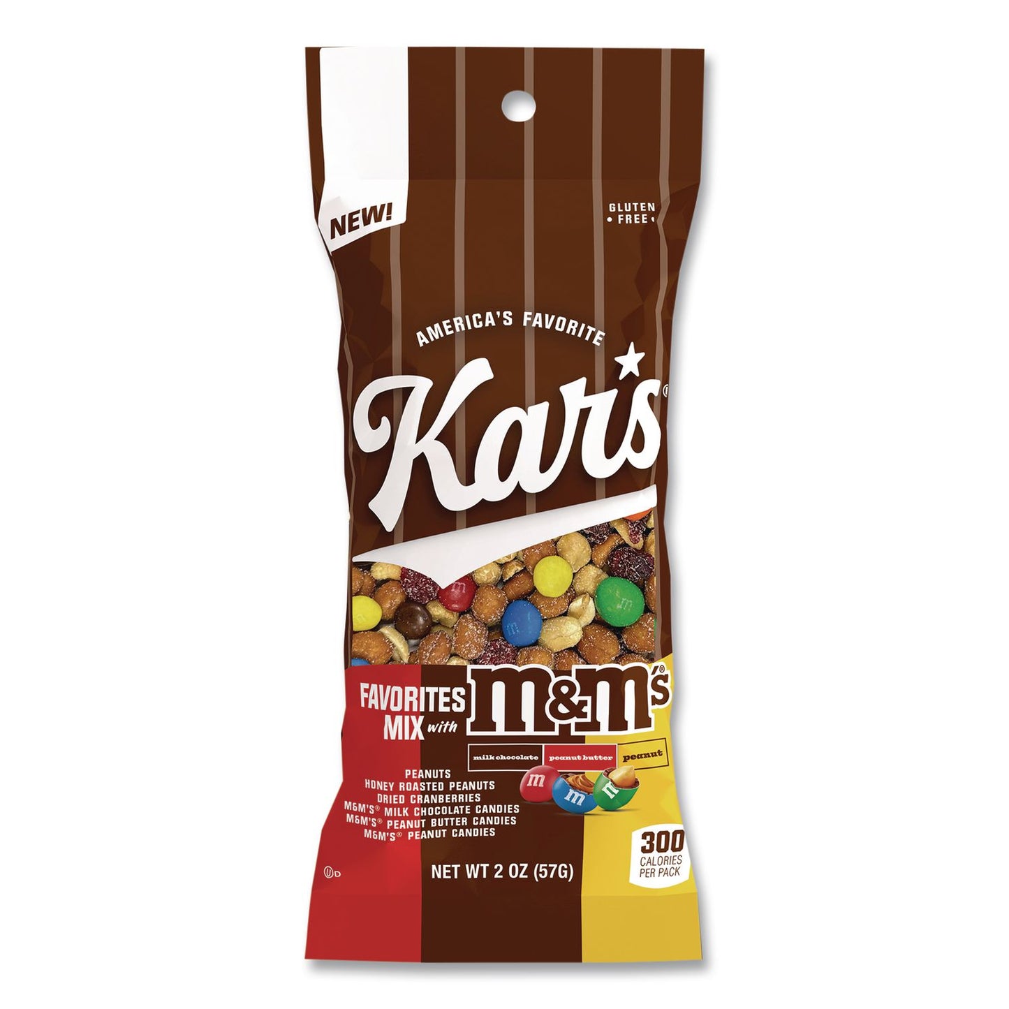 Kar's Trail Mix, M and M's Favorites Mix, 2 oz Packet, 12/Box (KAR08958)