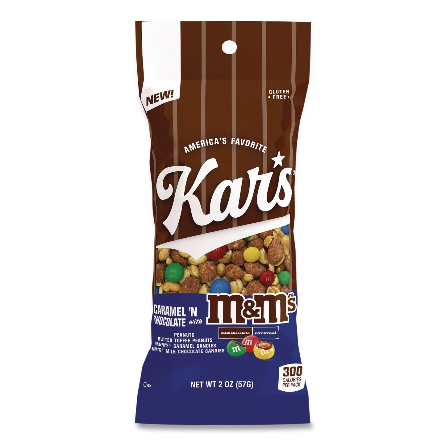 Kar's Trail Mix, Caramel 'N Chocolate, 2 oz Packet, 12/Box (KAR08959)