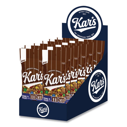 Kar's Trail Mix, Caramel 'N Chocolate, 2 oz Packet, 12/Box (KAR08959)