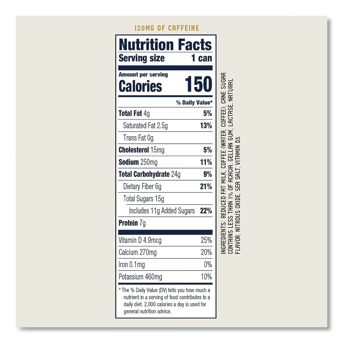 La Colombe® Draft Latte Cold Brew, Caramel Latte, 11 oz Can, 12/Carton (LALLCT00499)