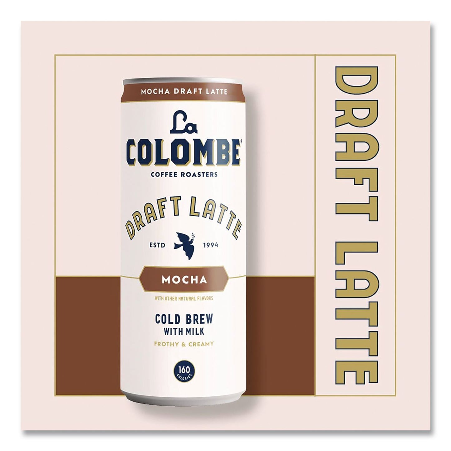La Colombe® Draft Latte Cold Brew, Mocha Latte, 11 oz Can, 12/Carton (LALLCT00500)