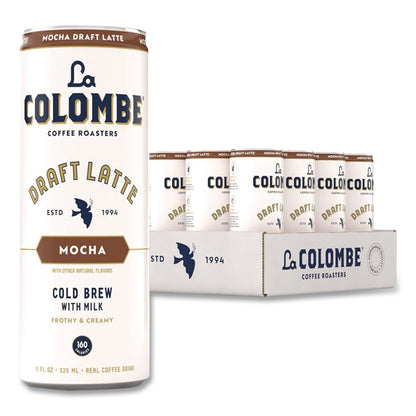 La Colombe® Draft Latte Cold Brew, Mocha Latte, 11 oz Can, 12/Carton (LALLCT00500)