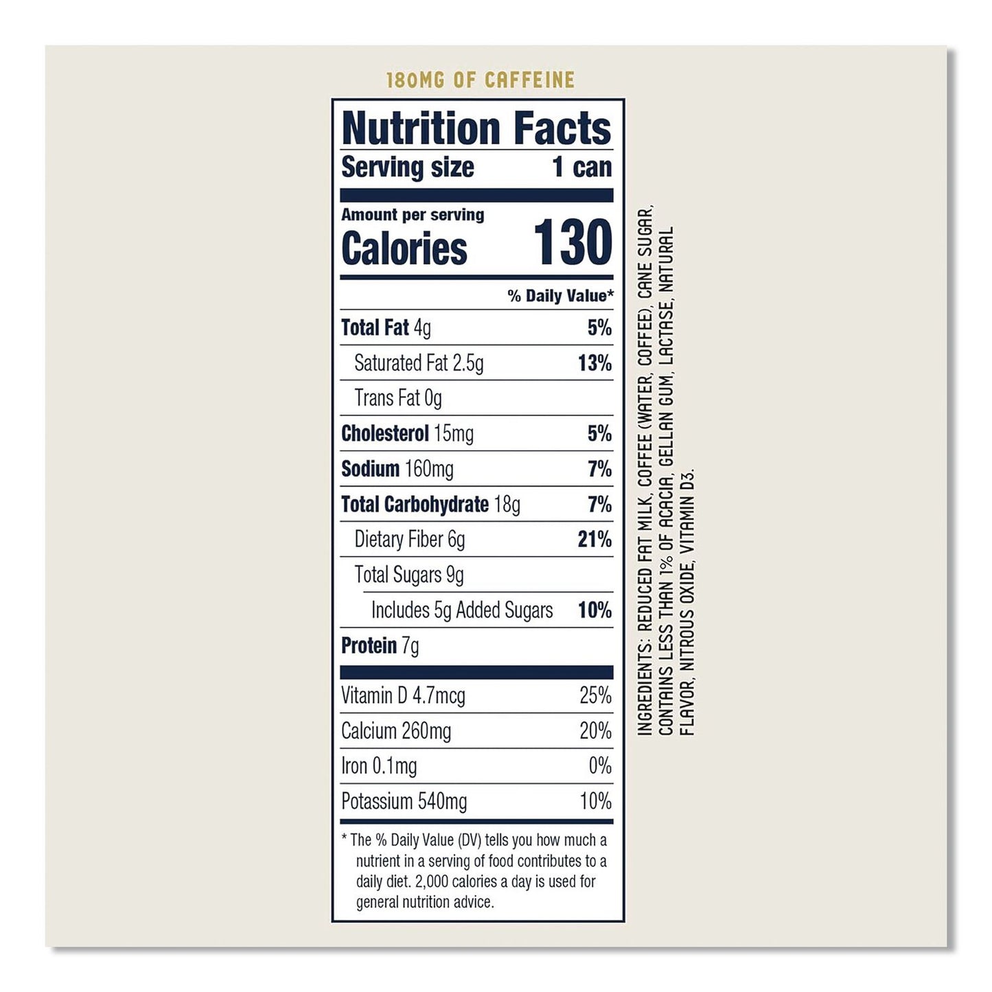 La Colombe® Draft Latte Cold Brew, Triple Shot Espresso Latte, 11 oz Can, 12/Carton (LALLCT00501)