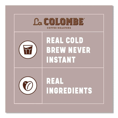La Colombe® Draft Latte Cold Brew, Vanilla Latte with Oat Milk, 11 oz Can, 12/Carton (LALLCT00521)