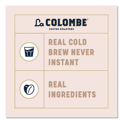 La Colombe® Draft Latte Cold Brew, Vanilla Latte, 11 oz Can, 12/Carton (LALLCT30502)
