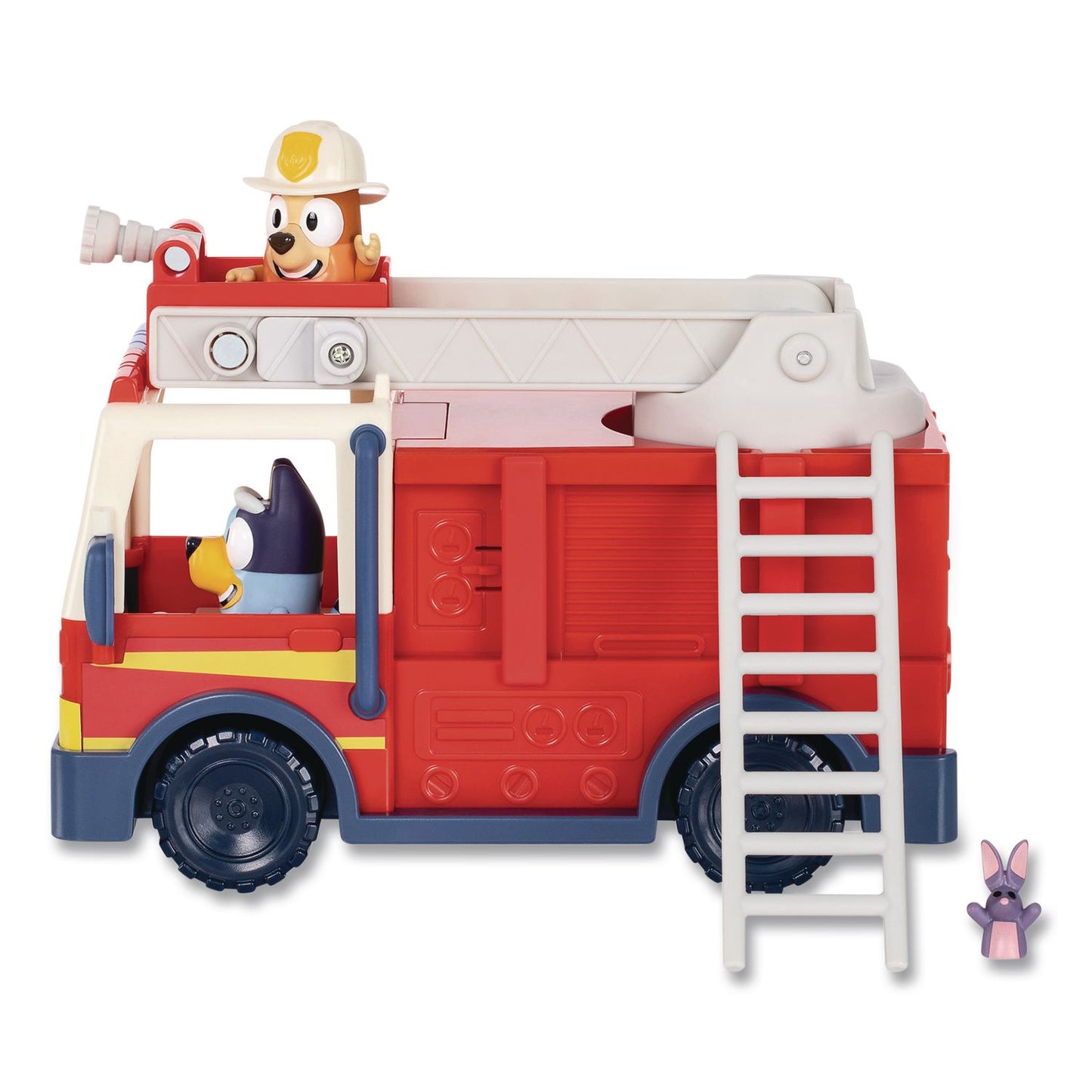 Bluey Series 10: Firetruck Vehicle, Ages 3 and Up, 5 Pieces (LTP176104)