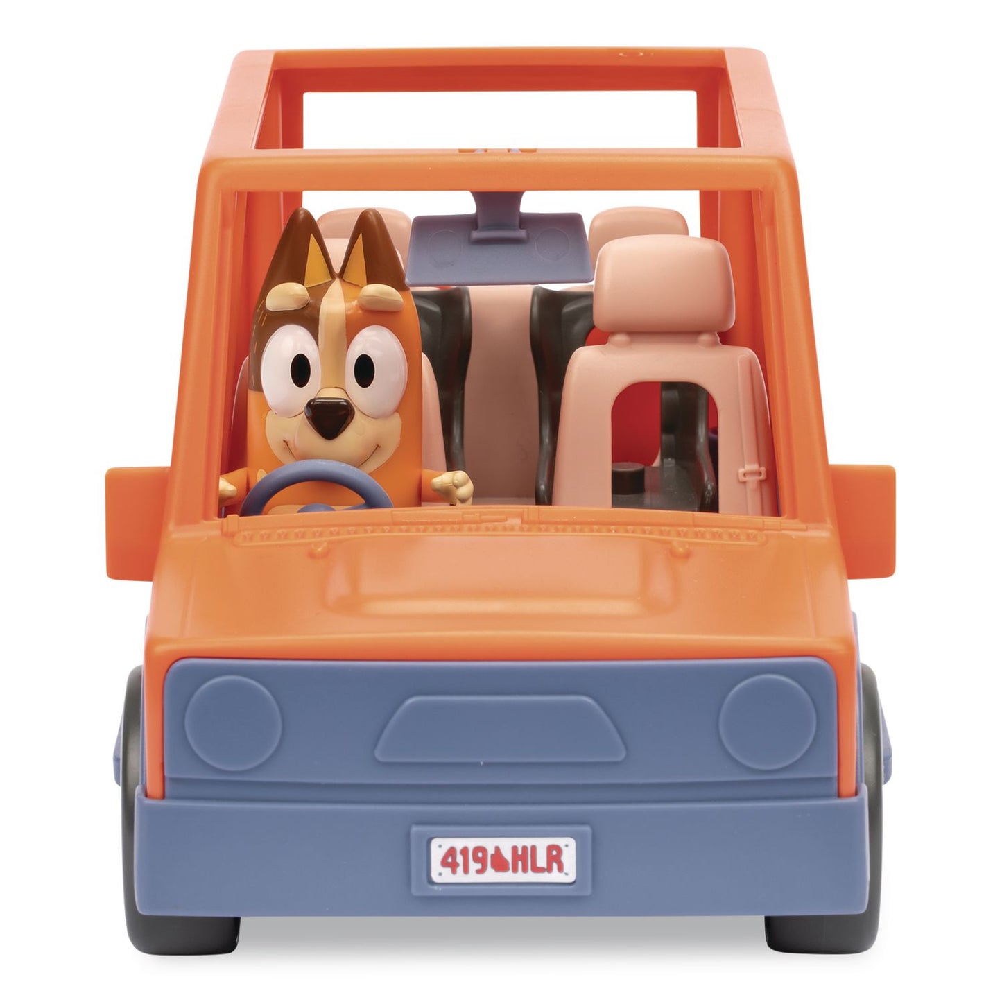 Bluey Series 11: Heeler Family Road Trip 4WD Vehicle, Ages 3 and Up, 2 Pieces (LTP176614)