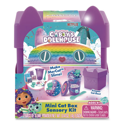 DreamWorks Gabby's Dollhouse Cat Box Sensory Compound Kit, Ages 4 and Up, 32 Pieces (LTP84301124)