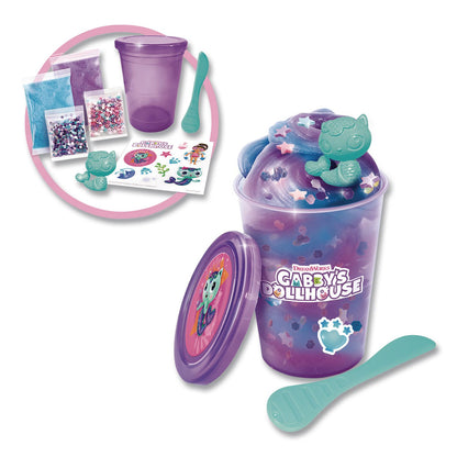 DreamWorks Gabby's Dollhouse Cat Box Sensory Compound Kit, Ages 4 and Up, 32 Pieces (LTP84301124)