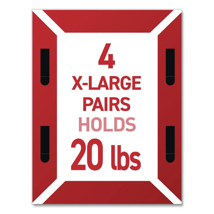 Command™ Damage-Free Hanging Picture Hanging Strip Pairs, (8) XL (0.86 x 4.37), (6) L (0.75" x 3.65"), (2) Med (0.75 x 2.75), Black (MMM17218BLK16ES)