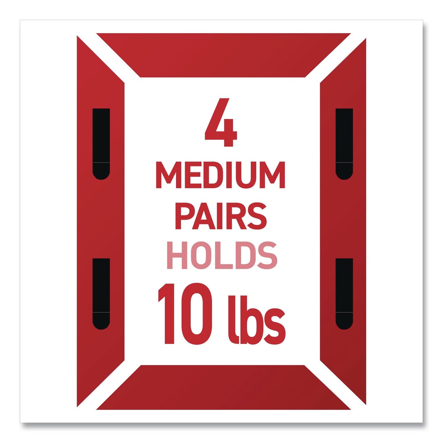 Command™ Damage-Free Hanging Picture Hanging Strip Pairs, (8) XL (0.86 x 4.37), (6) L (0.75" x 3.65"), (2) Med (0.75 x 2.75), Black (MMM17218BLK16ES)