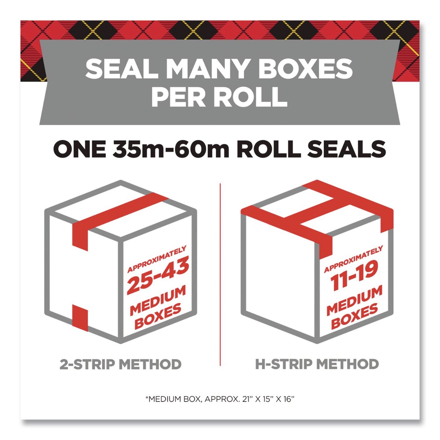 Scotch® General Purpose Packaging Tape with Dispenser, 3" Core, 1.88" x 54.6 yd, Clear (MMM3350RD36GC)
