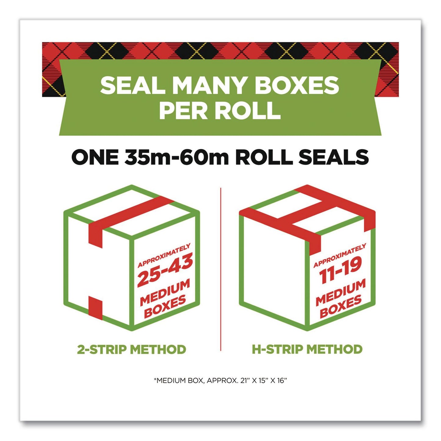 Scotch® Sure Start Packaging Tape, 3" Core, 1.88" x 54.6 yds, Clear (MMM3450)