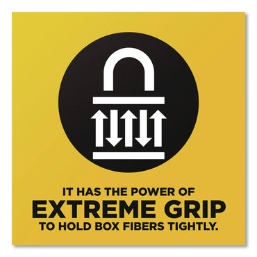 Scotch® BOX LOCK Shipping Tape, 3" Core, 1.88" x 38.2 yds, Clear, 6/Pack (MMM3950S6)