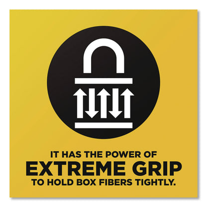 Scotch® BOX LOCK Shipping Tape, 3" Core, 1.88" x 38.2 yds, Clear, 6/Pack (MMM3950S6)