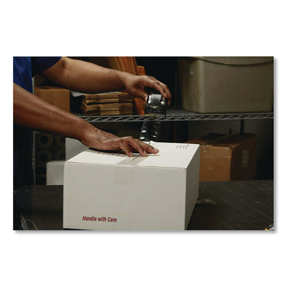 Scotch® BOX LOCK Shipping Tape, 3" Core, 1.88" x 38.2 yds, Clear, 6/Pack (MMM3950S6)