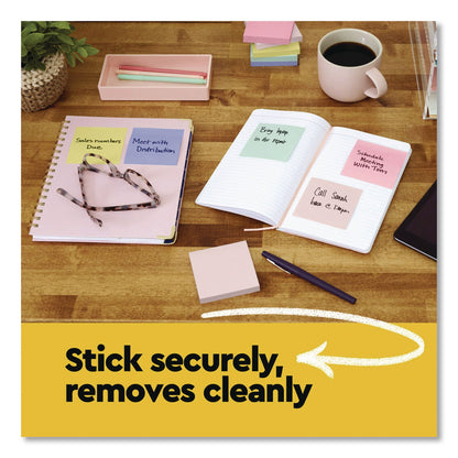 Post-it® Notes Original Pads in Canary Yellow, Note Ruled, 3" x 3", 100 Sheets/Pad, 12 Pads/Pack (MMM63012PK)