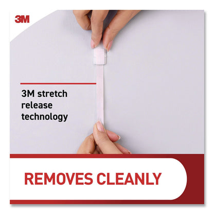 Command™ Large Utility Hooks, Plastic, White, Supports 5 lb, 6/Pack (MMM170036ES)