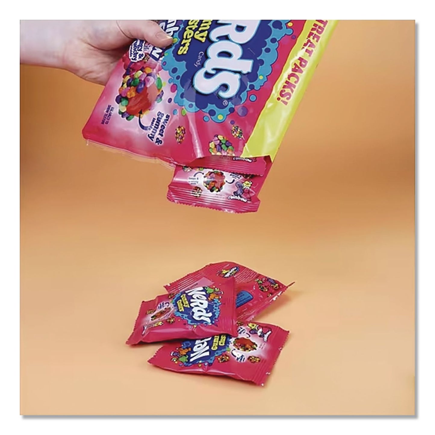 NERDS® Rainbow Gummy Clusters Treat Packs, 6 oz Bag (NRDFER08476)