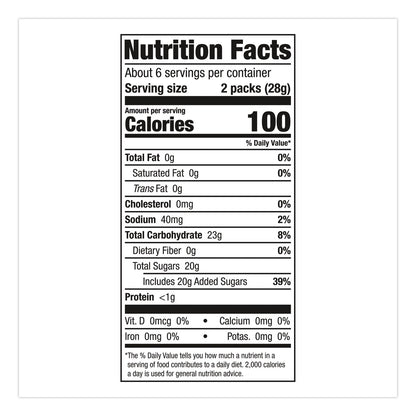 NERDS® Rainbow Gummy Clusters Treat Packs, 6 oz Bag (NRDFER08476)