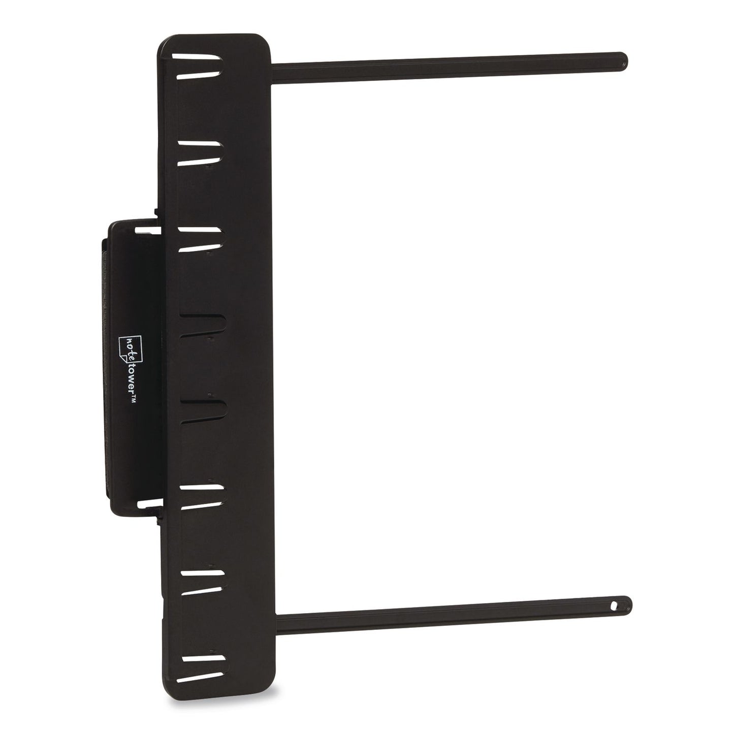NoteTower Monitor Document and Note Holder, Hold Up to 4 Legal Size Sheets, Plastic, Black (NWRNTR2001)