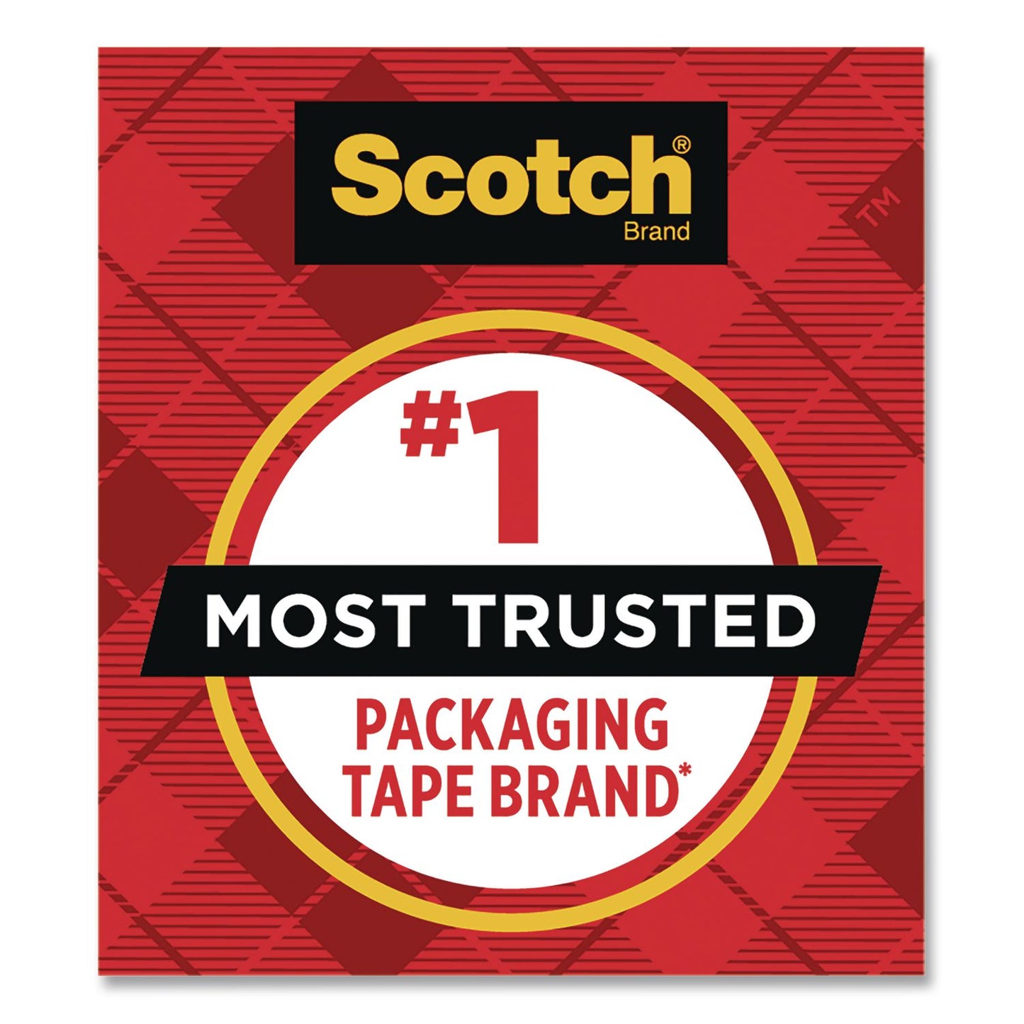Scotch® Heavy-Duty Packaging Tape with 2 Dispensers, 3"Core, 1.88" x 54.6 yds, Clear, 4 Rolls/Pack (MMM385042RD)