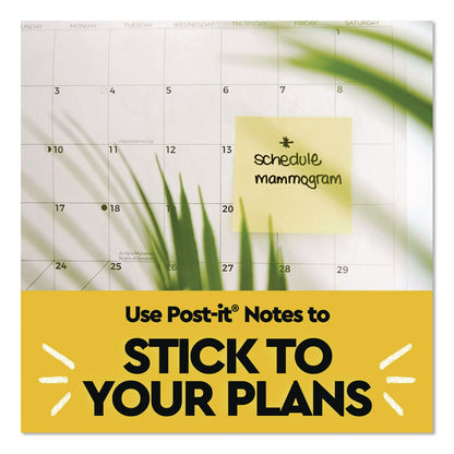 Post-it® Notes Original Pads in Canary Yellow, Note Ruled, 3" x 3", 100 Sheets/Pad, 18 Pads/Pack (MMM654144YW)