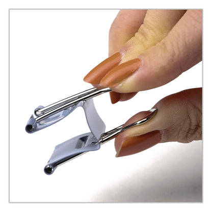 Officemate EZ Binder Clips, Medium, Gray, 48/Pack (OIC99550)