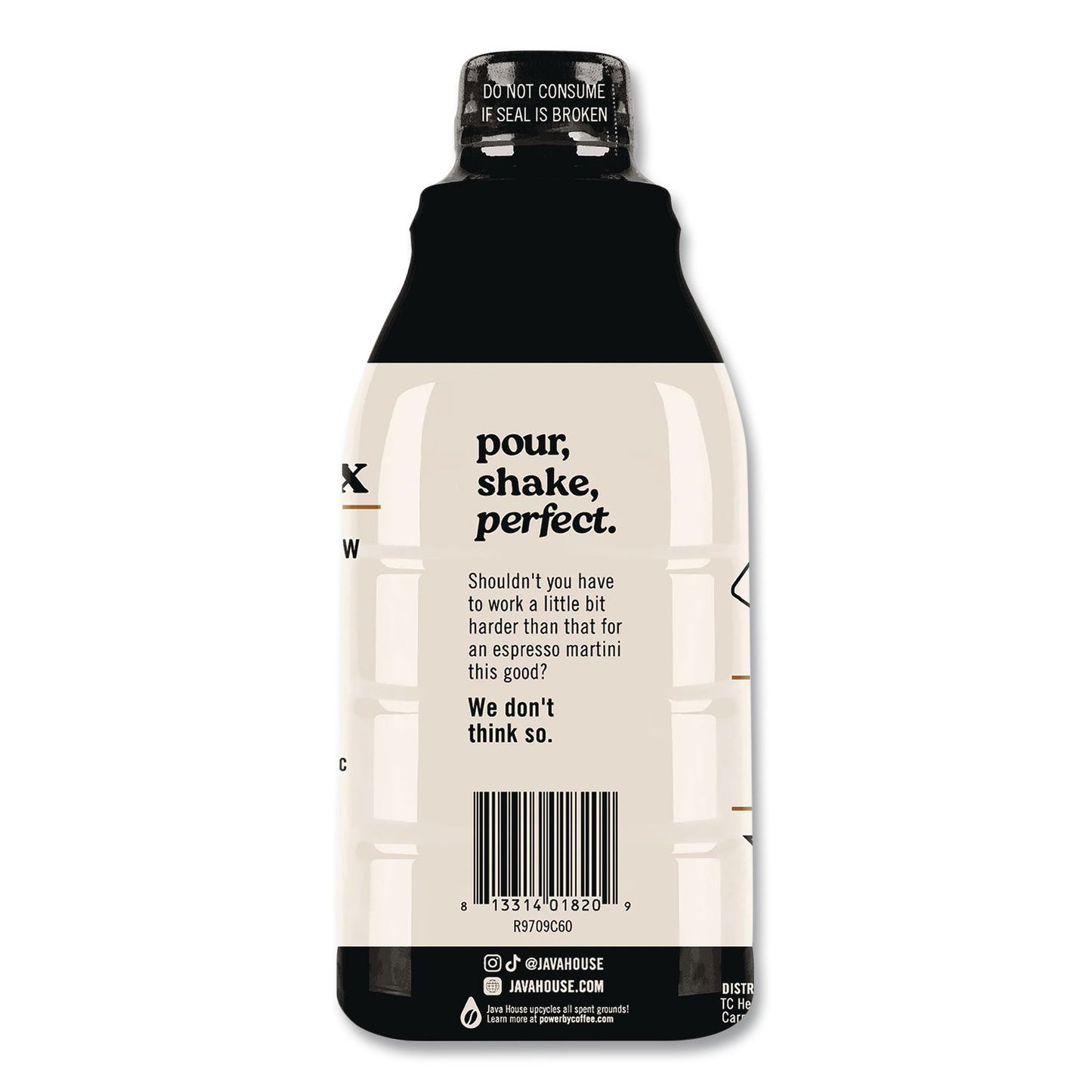 Java House® Espresso Cocktail Mix Cold Brew Coffee, 32 oz (JVHHFP01820)