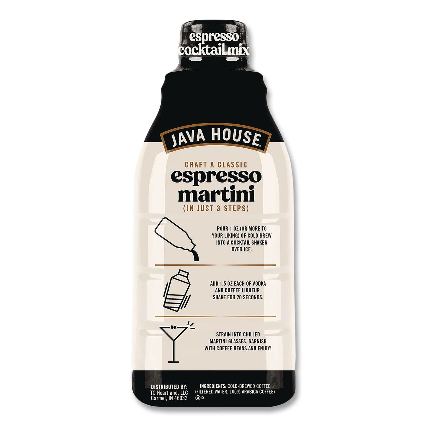 Java House® Espresso Cocktail Mix Cold Brew Coffee, 32 oz (JVHHFP01820)