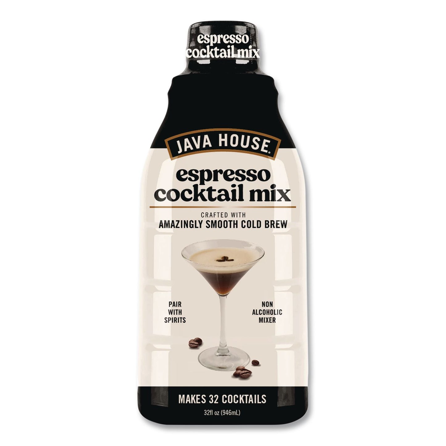 Java House® Espresso Cocktail Mix Cold Brew Coffee, 32 oz (JVHHFP01820)