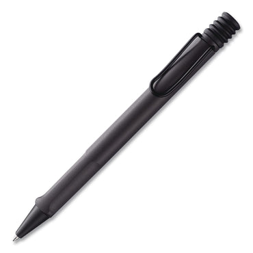 LAMY safari Ballpoint Pen, Retractable, Medium, Black Ink, Black Barrel (LMYL217)