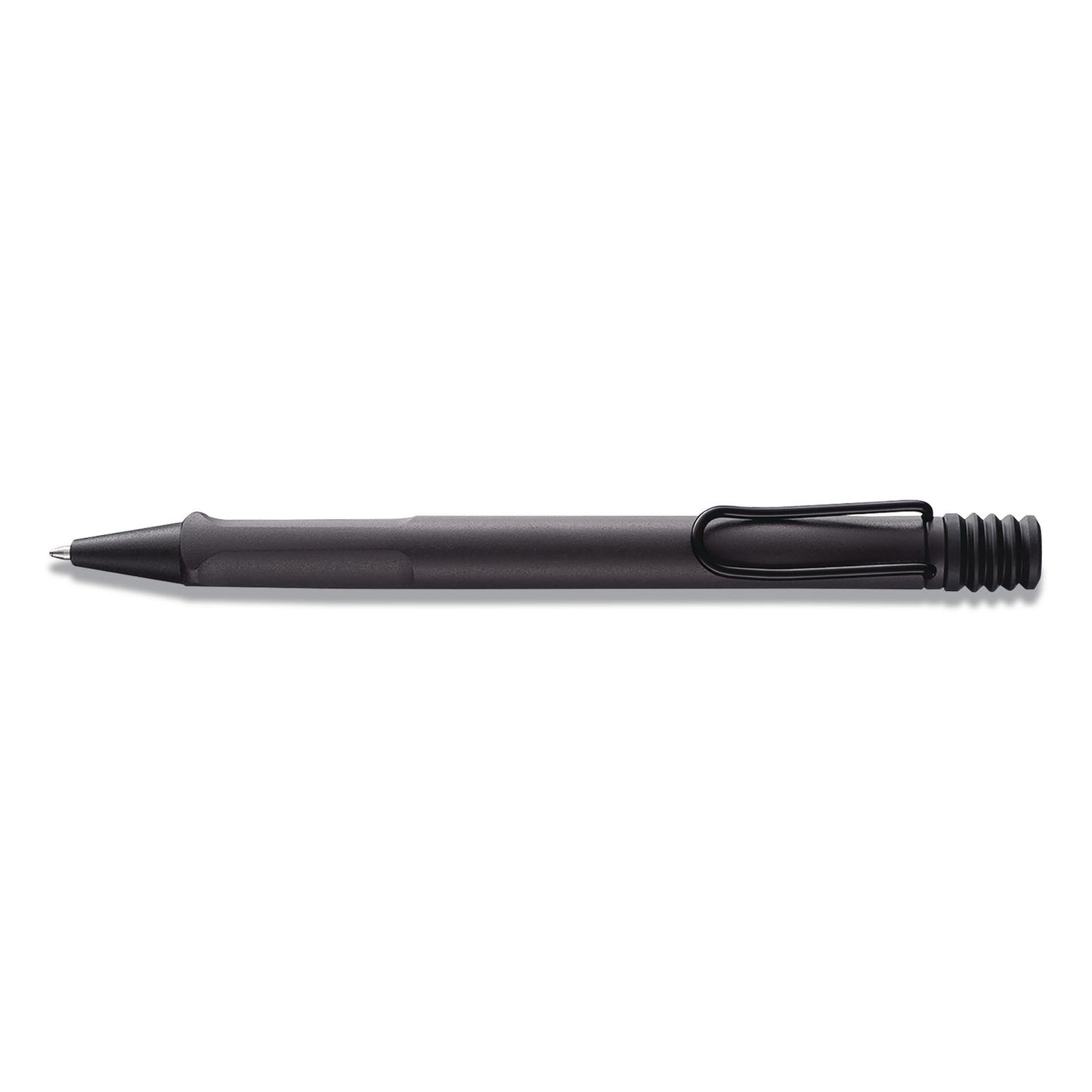LAMY safari Ballpoint Pen, Retractable, Medium, Black Ink, Black Barrel (LMYL217)
