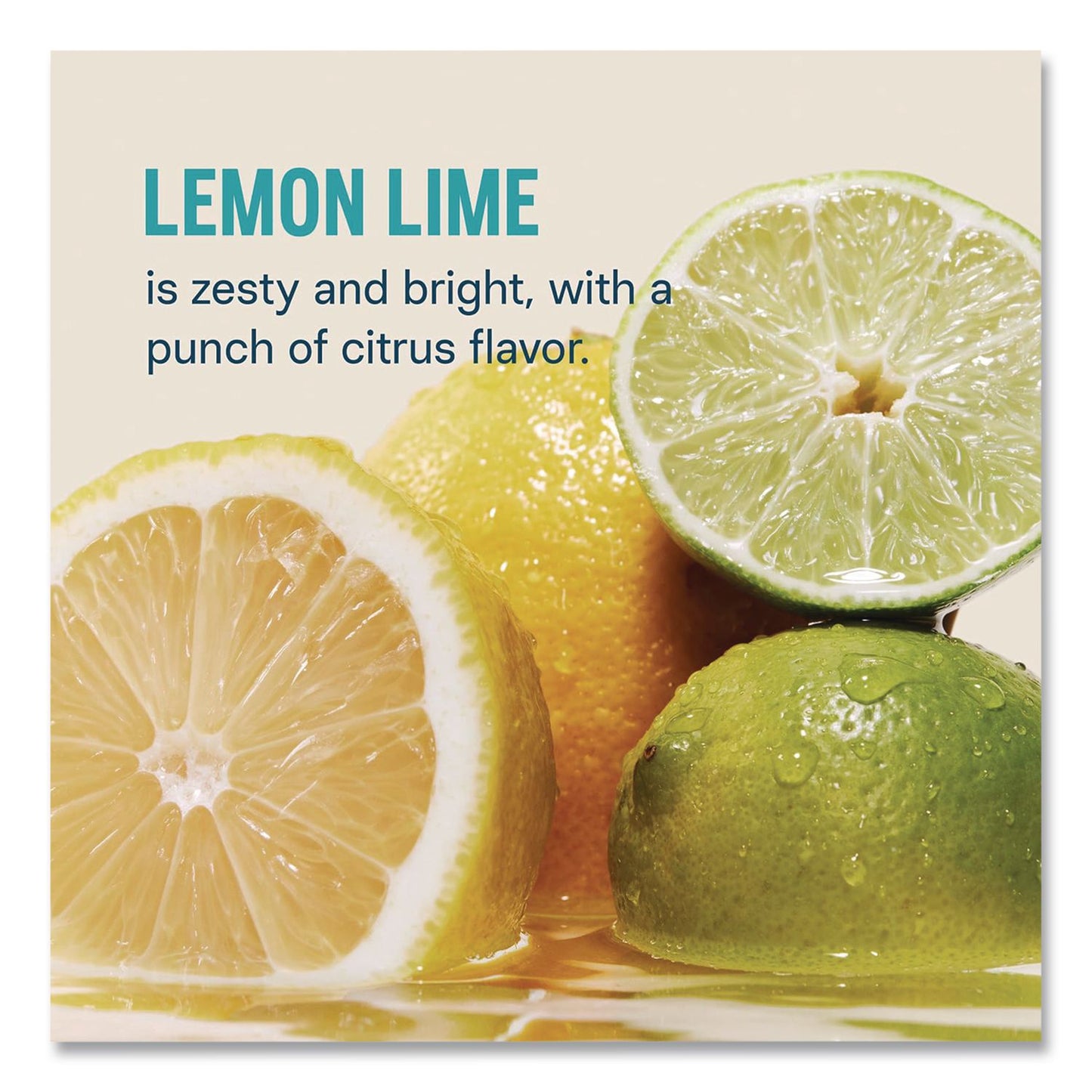 LIQUID I.V.® Hydration Multiplier, Lemon-Lime, 0.56 oz Stick, 15/Pack (LQVEHC47494)