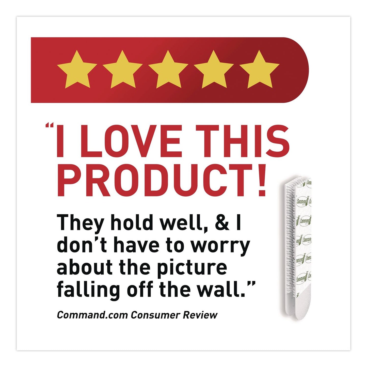 Command™ Damage-Free Hanging Picture Hanging Strip Pairs, (16) Large (0.75" x 3.65"), (12) Medium (0.63" x 2.75"), White, 28/Pack (MMMMMM1720928ES)