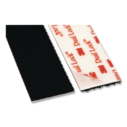 Scotch™ Extreme Fasteners, 1" x 3", Black, 2 Sets of Strips/Pack (MMMRF6731)