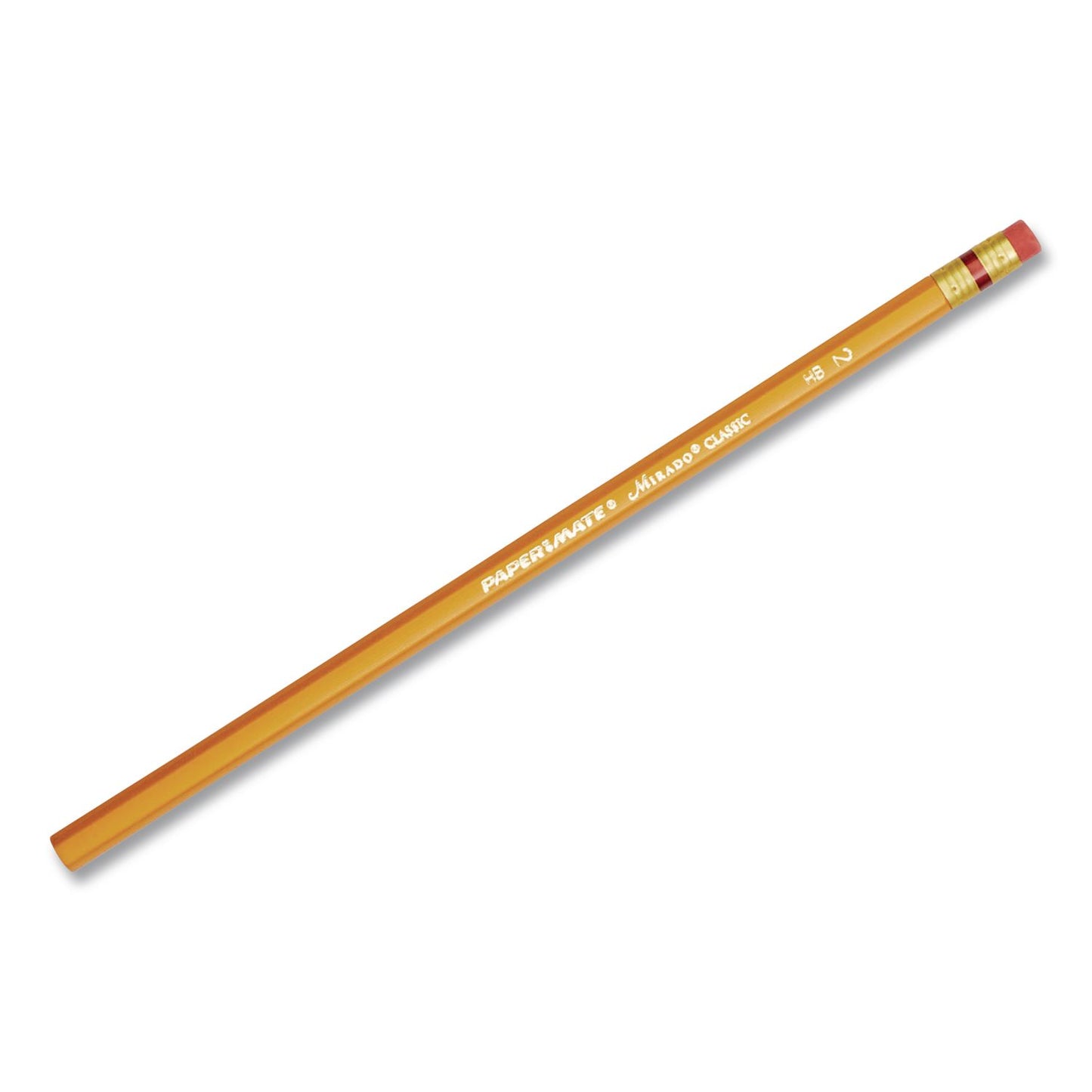 Paper Mate® EverStrong #2 Woodcase Pencils, HB (#2), Black Lead, Yellow Barrel, 72/Pack (PAP2105642)