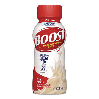 Boost® Original Nutritional Drink, Very Vanilla, 8 oz Bottle, 24/Carton (NESZHC02802)