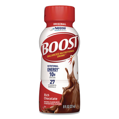 Boost® Original Nutritional Drink, Rich Chocolate, 8 oz Bottle, 24/Carton (NESZHC48120)