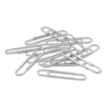 ACCO Recycled Jumbo Paper Clips, Smooth, Silver, 100/Box, 50 Boxes/Carton (ACC72525CT)