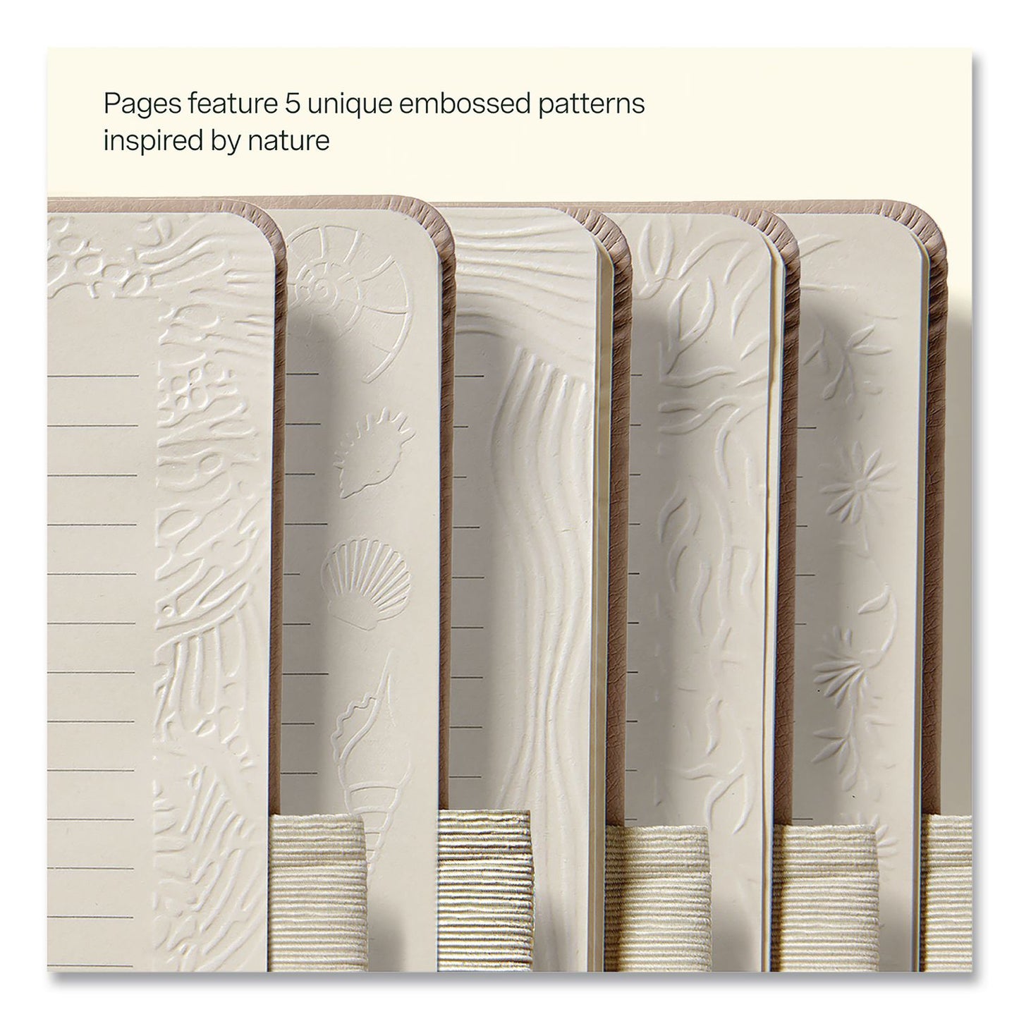 Lifelines® Shake It Up Sensory Journal, Interactive Purple/Pink Color-Fusing Oil Ocean, Wide/Legal Rule, Cream Cover, (80) 8 x 5 Sheets (LLN160110)