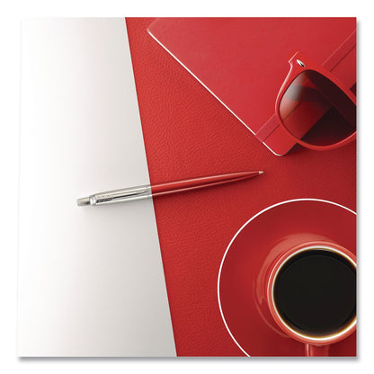 Parker® Jotter Retractable Pen and Pencil Set, (1) Medium Blue Ballpoint Pen, (1) Medium Black Gel Pen, (1) 0.7 mm Mechanical Pencil (PAR2032740)