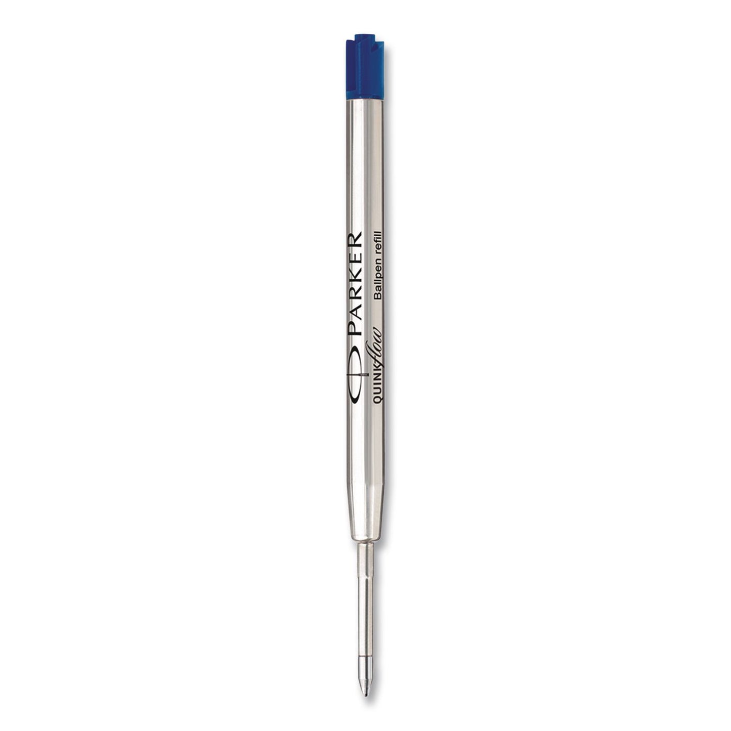 Parker® Quinkflow Refill for Parker Ballpoint Pen, Medium Conical Tip, Blue Ink, 3/Pack (PAR2119152)