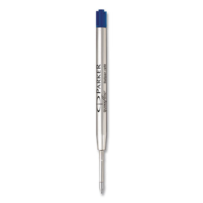 Parker® Quinkflow Refill for Parker Ballpoint Pen, Medium Conical Tip, Blue Ink, 3/Pack (PAR2119152)
